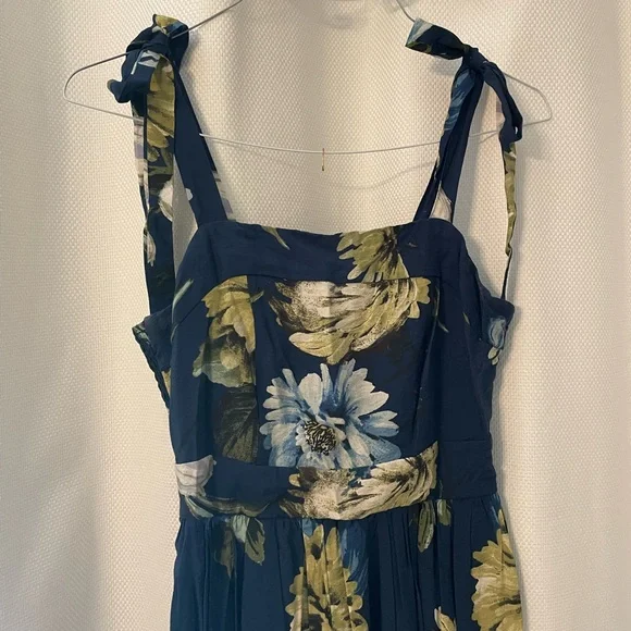 chinese dress ladies Smocked Floral Fluttersleeve Maxi Dress*  Flowers By Zoe Clothing